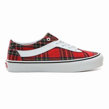 Panske Tenisky Vans Plaid Bold NI Červené/Biele VA28YBQOF